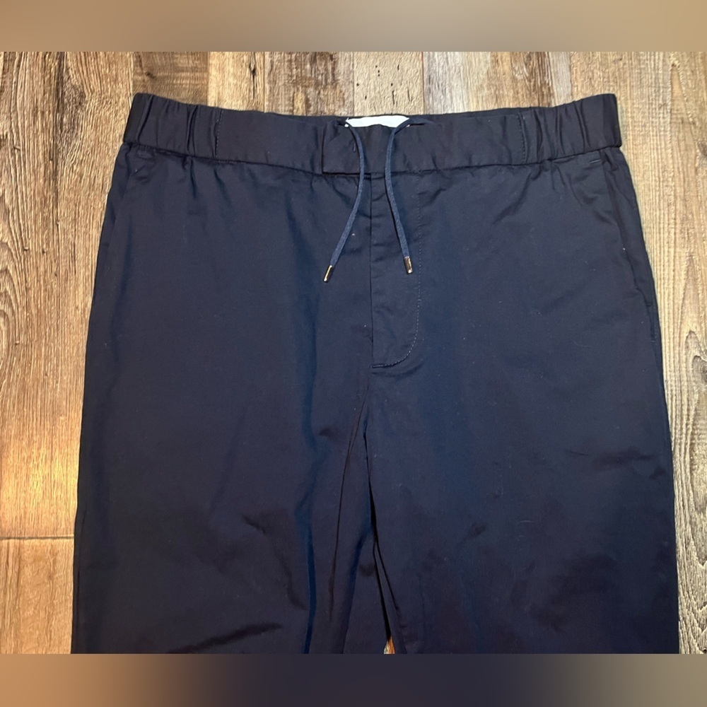 L'ESTRANGE Men's The 24 Trouser Navy Size Medium - Picture 5 of 9